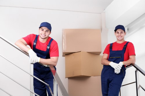 Professional movers managing a quick relocation in Bermondsey