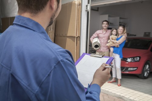 Professional packing support for a Bermondsey home move