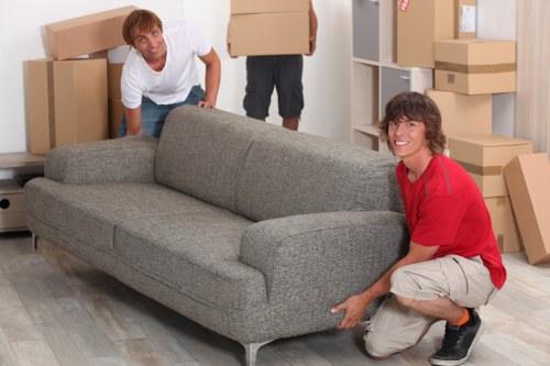 Professional removal company handling a business move near Bermondsey