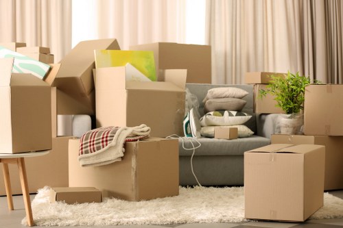 Local moving team handling belongings in Bermondsey